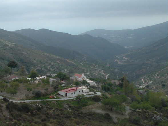 Vista desde la mitad del camino