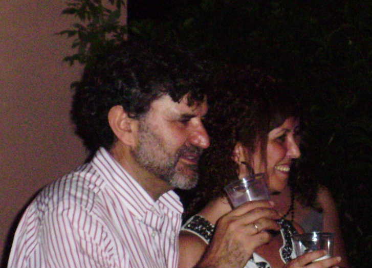Miguel y Ana, los anfitriones.