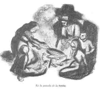 En la posada de la tonta. Ilustracin del libro